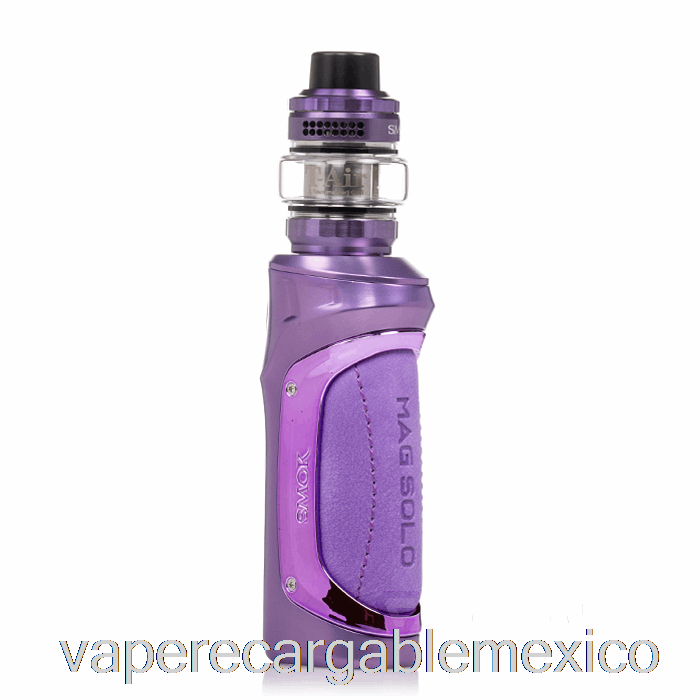 Vape Recargable Smok Mag Solo 100w Kit De Inicio Púrpura Neblina
